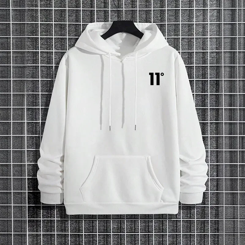 2025 New Arrival Men's Sweatshirt Urban Casual Fashion Hooded Long Sleeve Pullover Autumn Winter Daily Casual Sporty Warm Hoodie — image 6
