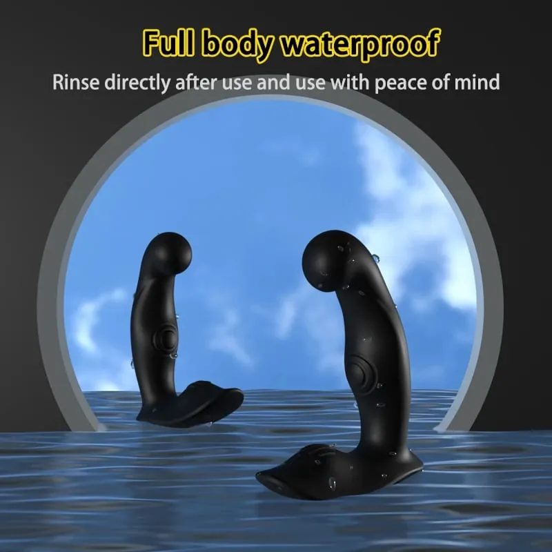 Prostate Massager Anal Vibrator Anal Toys Butt Plug 10 Vibrating Thrusting Anal Plug Male Sex Toys Anal Plug Couple Adult Toy — image 5