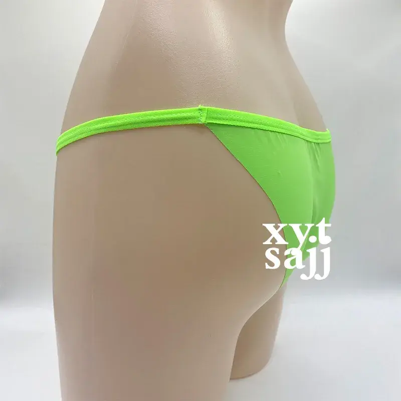Lågfärgade unisex triangelunderkläder Formgjutning i ett stycke Enfärgad Ej elastisk design Icke-Bindande Komfort Sexiga Brief Trosor — image 5