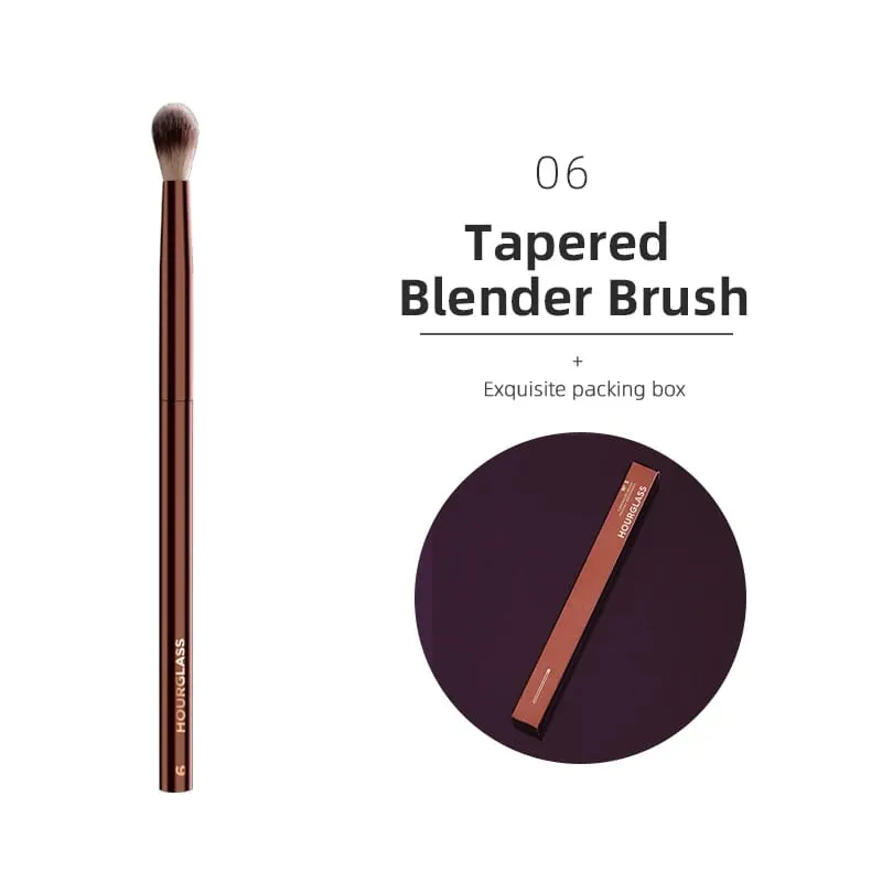 Hourglass Makeup Brush All Kinds Eyeshadow Foundation Concealer Powder Bronzer Blusher Eyeliner Retractable Professional Brushes — image 16