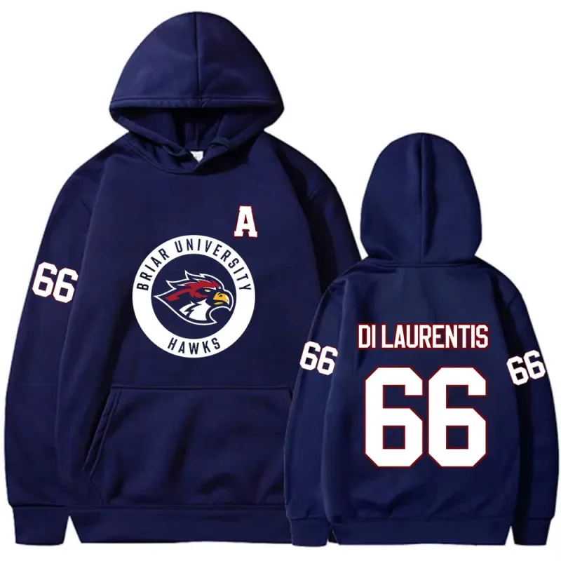 Off Campus TV Series Di Laurentis 66 Briar University Hockey Hoodies Men Women Casual Long Sleeves Oversized Unisex sweatshirt