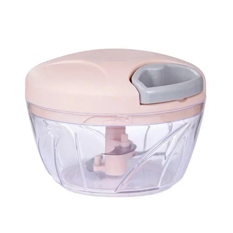 Crusher Vegetable Onion Cutter Kitchen Cooking Accessories 500/900ML Manual Meat Mincer Garlic Chopper Rotate GarlicPress