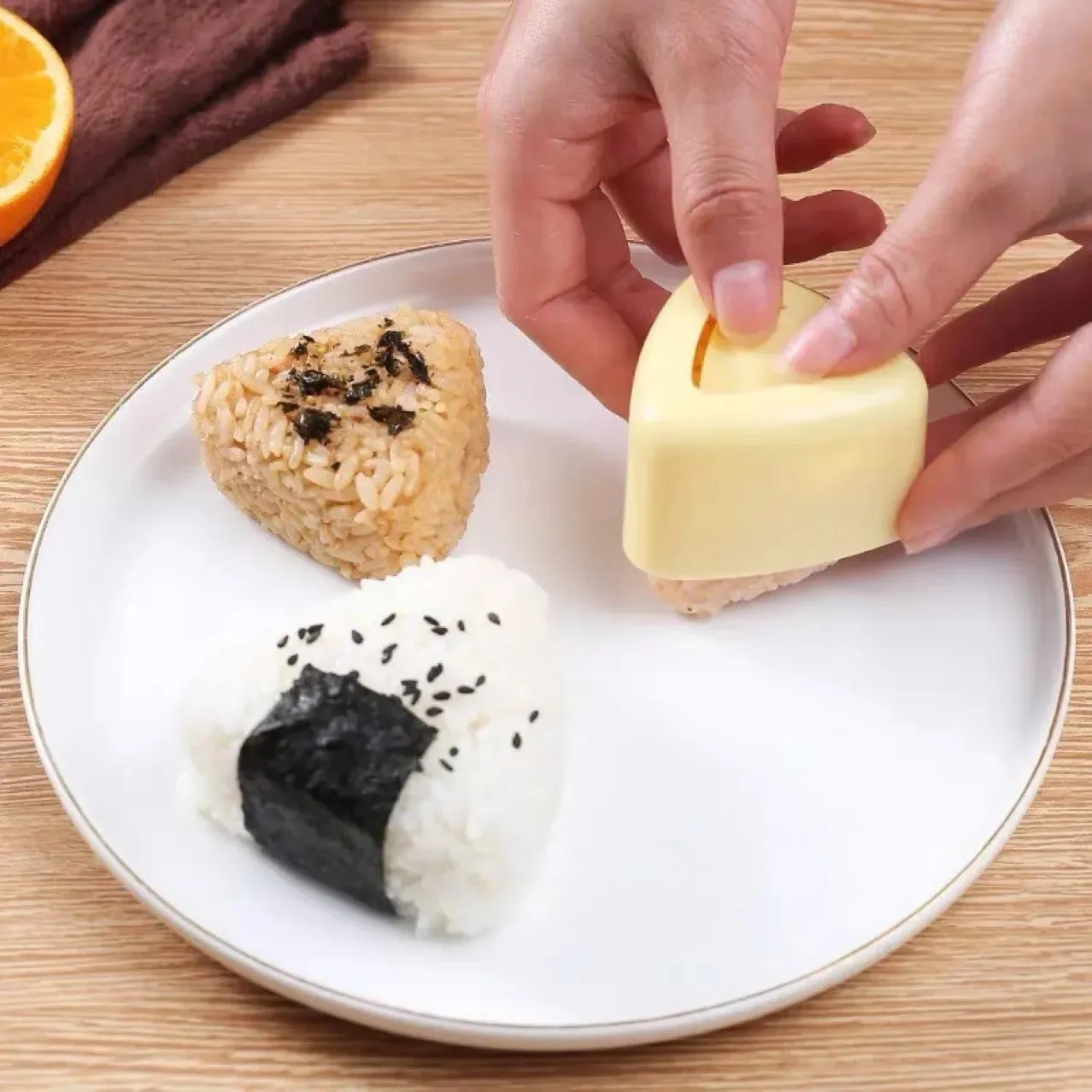 תבנית Onigiri בית מטבח כלי אוכל למטבח ערכת 1-2 יחידות סושי עיתונות נוחה יפן DIY בנטו אביזרי כדורי אורז חדש