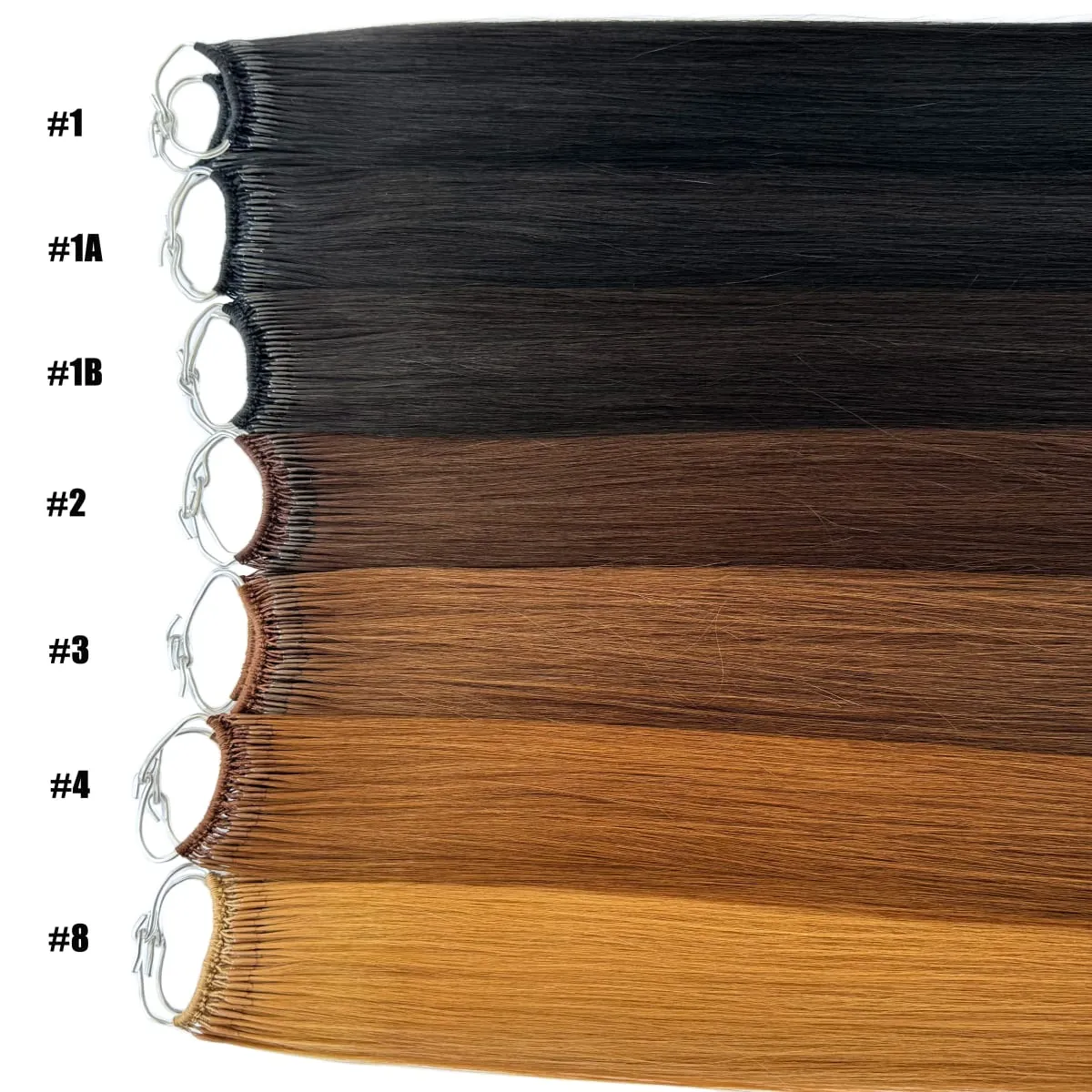 Straight Korea Δημοφιλή Cotton String Twins Hair Extensions Brazilian Remy Hair 0,5G/Pcs Keratin I-Tip Human Hair for Woman — image 3