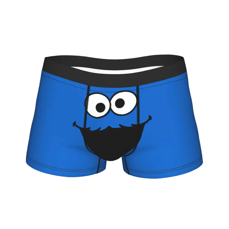 S-Sesames Streets Tango Elmo at Grover Underwear Men Shorts Briefs Nakakatuwang Boxershorts Quality Customs Oversize Panties — image 21