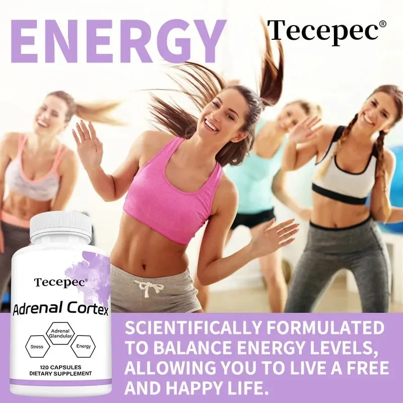 Adrenal Supplements - Supports The Immune System Relieves Stress Fatigue Boosts Energy and Metabolism