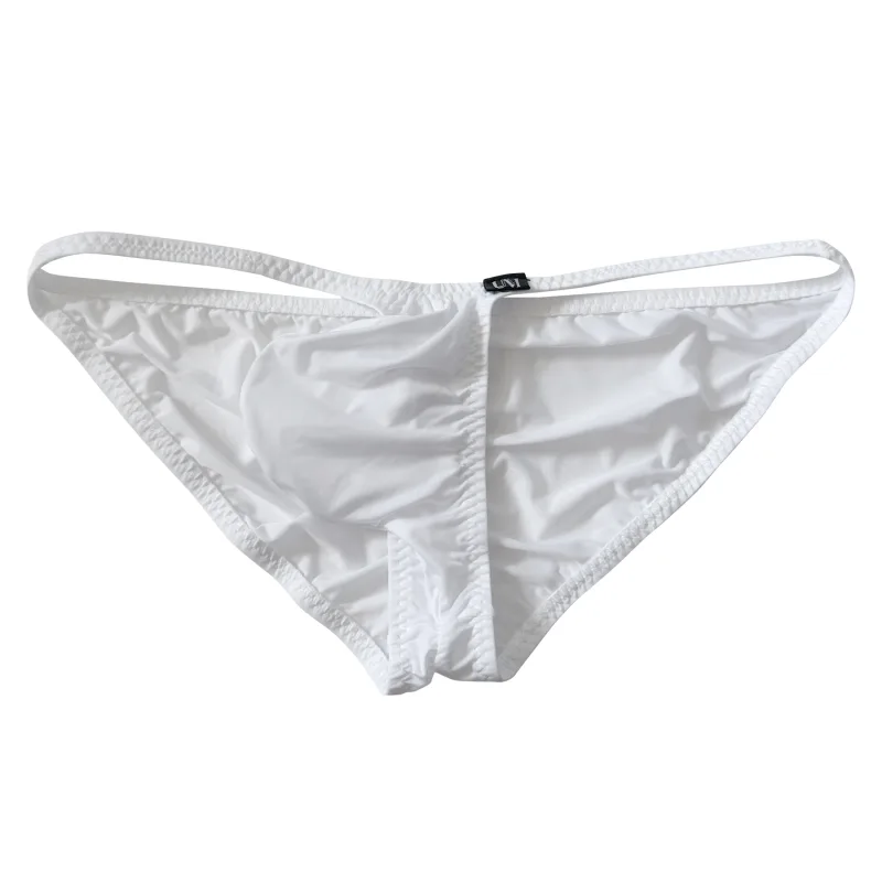 Ultra Low Waist Men's Briefs Thin Ice Translucent Sexy Underwear Comfortable Modern Fashion Buttock Highlighting Male Briefs — image 5