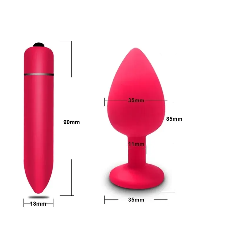 4pcs Soft Silicone Anal Plug Mini Erotic Butt Plug for Anal Toy Beginner Prostate Massager Sex Toy for Men Women Gay Couples — image 30
