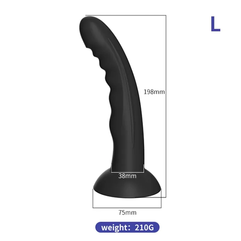 Dildo Silicone Fake Dick Big Penis Anal Butt Plug Suction Cup Prostate Massager Female Masturbator Adult Sex Toys For Woman — image 9