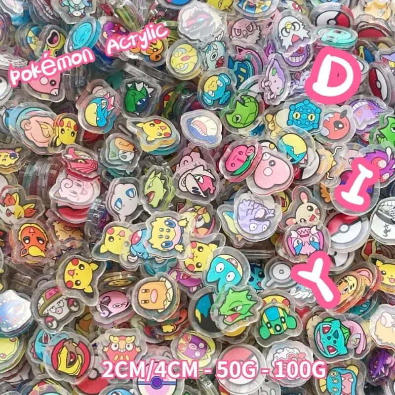 Pokemon Acrylic DIY Patch Kawaii Pendant