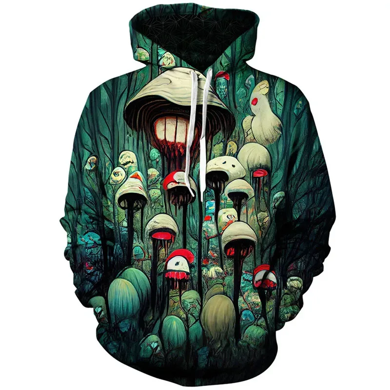 YOU 2026 Halloween Hoodies Men Women Full Print Terror Blood Graphic Sweatshirt Hoody Sudaderas Originales — image 10