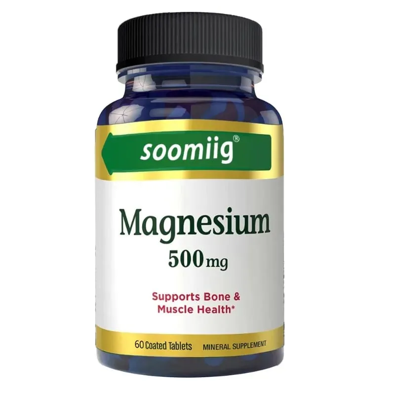 Soomiig Magnesium Oxide 500 Mg Activates The Activity of Multiple Enzymes and Promotes Bone Health — image 9