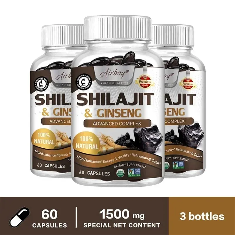 Shilajit - Ενισχυμένη απόδοση Ενεργειακής Ενίσχυσης Προωθεί την υγεία της καρδιάς και της κυκλοφορίας του αίματος — image 11