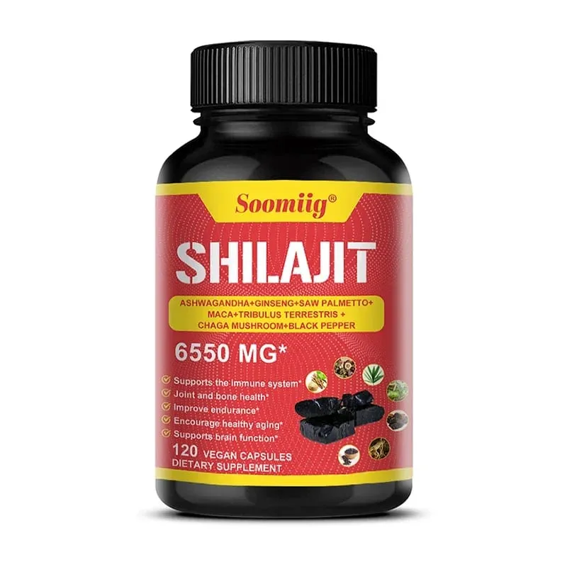 Tiszta Himalájai Shilajit kapszula – Támogatja a csontok és ízületek egészséges öregedését, javítja az állóképességet és az izmok helyreállítását — image 9