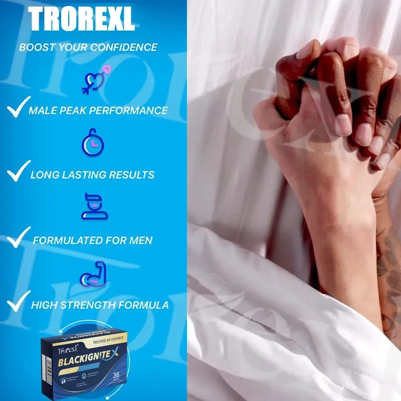 BlackIgnite X Tablets Oyster & Ginseng Supplement Enhancer Strength Extended Activity for Confident Performance — image 3