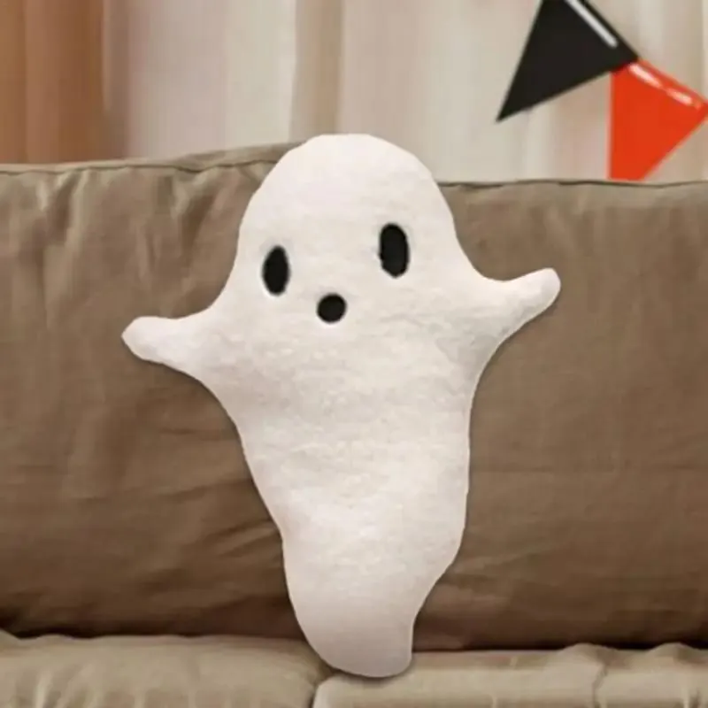 Szellem kitömött állat Halloween szellem baba játék kitömött plüss puha rajzfilm kitömött állatok Szellem Vicces otthoni dekoratív plüssjáték — image 4