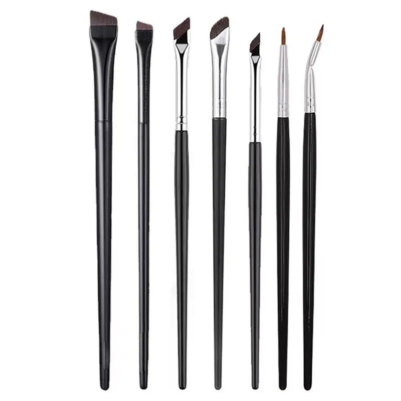 New Brow Contour Makeup Brushes Eyebrow Eyeliner Brush Professional Super Thin Angled Liner Eye Brush Make Up Tools — image 6