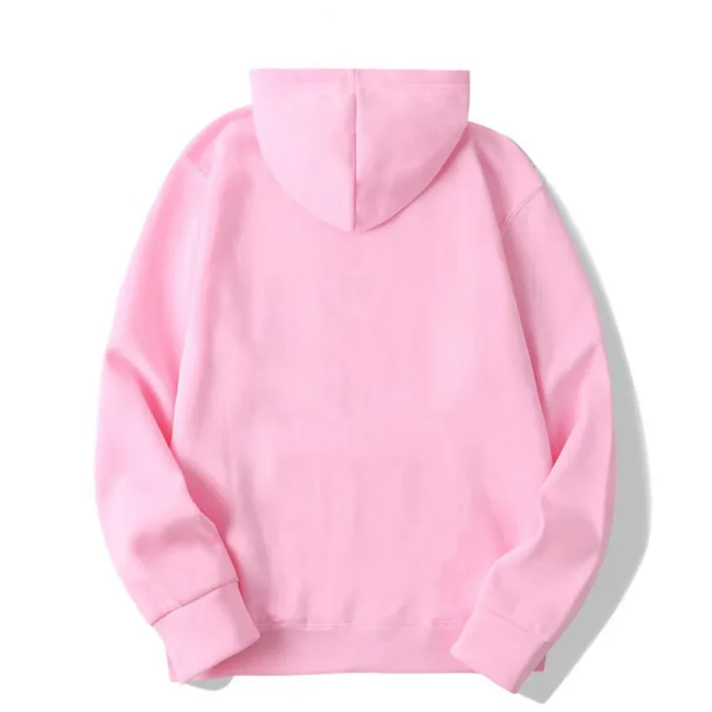 Blank Fleece Fashion Hoodies Men Pull Over Wholesale Hooded Sweatshirt Unisex Cheap Solid Hoodie In Bulk Sudaderas Con Capucha — image 5