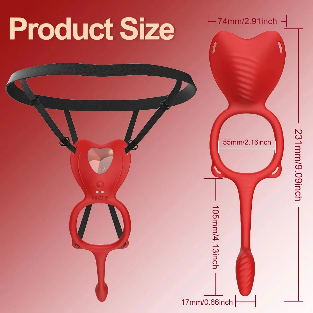 Wearable Panty Vibrator Female 10 Mode Wireless Control Vibrators G-Spot Penis Ring Clitoral Stimulator Couple Adult Sex Toy — image 3
