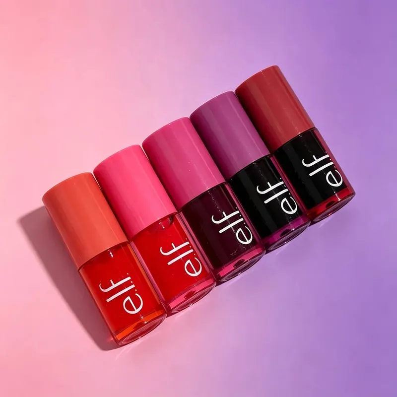 Elf New Sheer For It Blush Tint Dual-Use Liquid Blush Lip Gloss Sheer Tone Λεία υφή Ωραία λάμψη για καθημερινό μακιγιάζ για τα χείλη μάγουλο — image 6