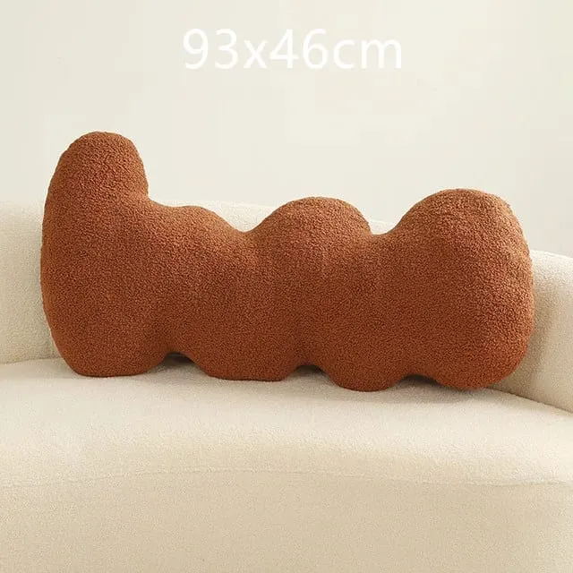 Coussin boule nordique de couleur unie, fleur en peluche, oreiller pour canapé, taille, bureau, jouet pour enfant, cadeaux, décoration de la maison, nouvelle collection — image 30