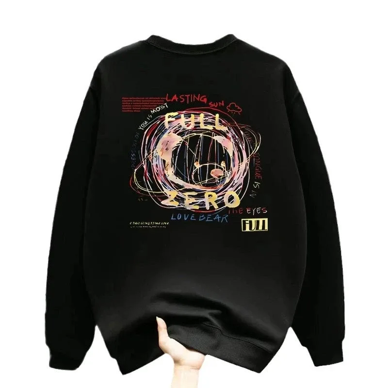 Men's Oversized Hoodie White Fashion 5XL Funny Hoodies Oversize for Men Letter Print Man Casual Wear Hoody Male Sweatshirt — image 11