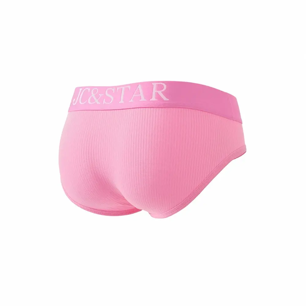 Athletic High Cut Design Mga Panloob na Panloob ng Sexy na Lalaki Mga Panloob na Panloob na Ribbed Cotton Sports Comfort Men Bikini Slip Panlalaking Tanga Briefs — image 17