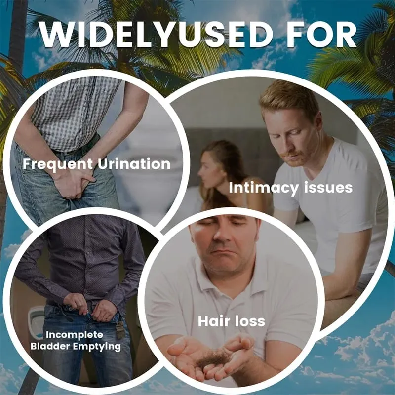 Prostate Support for Adult Men - Reduces Nighttime Toileting Relieves Bladder and Urinary Tract Problems Contains Saw Palmetto — image 3