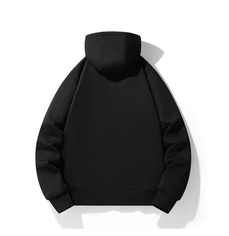 Hoodies de aquecimento usb masculino inverno elétrico aquecido hoodies jaquetas com zíper aquecido com capuz infravermelho 5 áreas de aquecimento jaqueta preto cinza — image 14