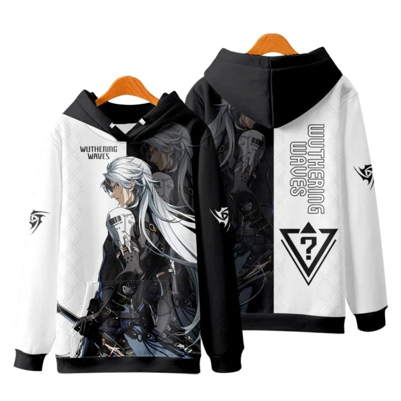 Game Wuthering Waves Cosplay Hoodies 3D Phrolova Print Men Women Anime Sweatshirt Autumn/Winter Hoodie Casual Y2k Tracksuit Coat — image 4