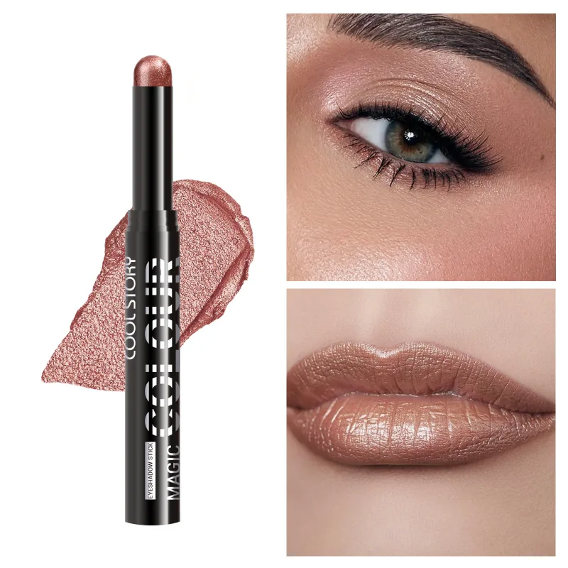 2 σε 1 Eyeshadow Lipstick Stick Pencil Waterproof Glitter Brighten Matte Eye Shadow Makeup Pigment Eyeshadow Pen — image 23