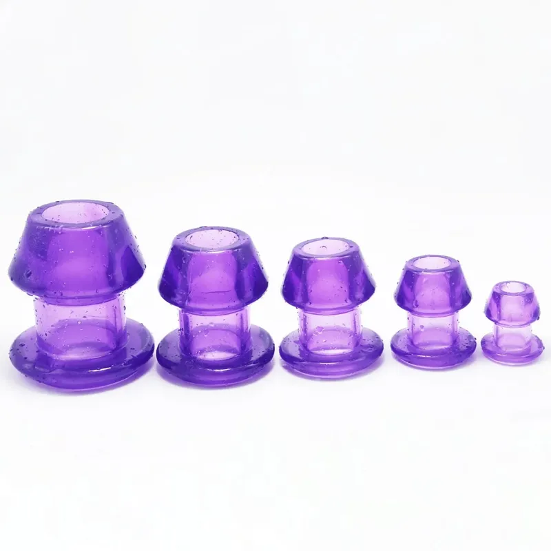 Hollow Vaginal Peephole Vaginal Peephole Anal Plug Vaginal Dilation Anal Dilation BDSM Enema Sex Toy Butt Plug for Men Women — image 22