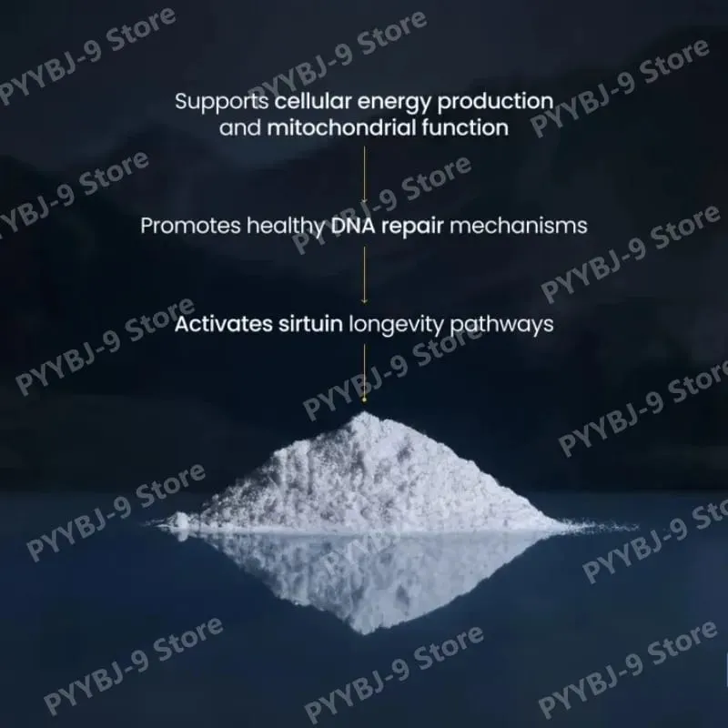 NMN (Nicotinamide Mononucleotide) σε σκόνη 100g 500mg ανά μερίδα υψηλής καθαρότητας Fast Dissolve Vegan Daily Energy & Wellness