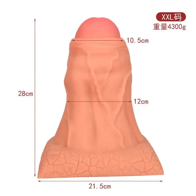 Huge Anal Plug Soft Silicone Anus Expansion Dildo Butt Plug Vagina Stimulation Prostate Massage Anal Sex Toys For Men Women Gay — image 7