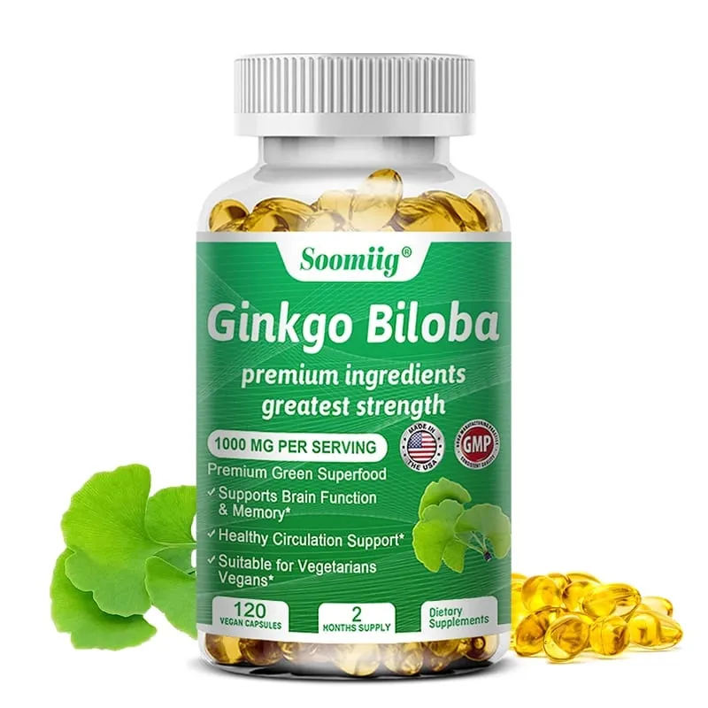 Ginko Biloba kapszula – Agy-kiegészítő a memóriáért és a fókuszért – Ginkgo Biloba kiegészítők a jó látásért
