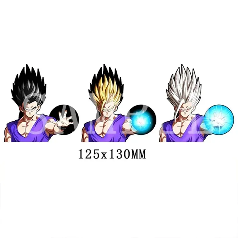 Autocollant lenticulaire 3D Anime Goku Vegeta, décalcomanies imperméables pour voiture, réfrigérateur, planche à roulettes, etc. cadeaux pour enfants — image 22