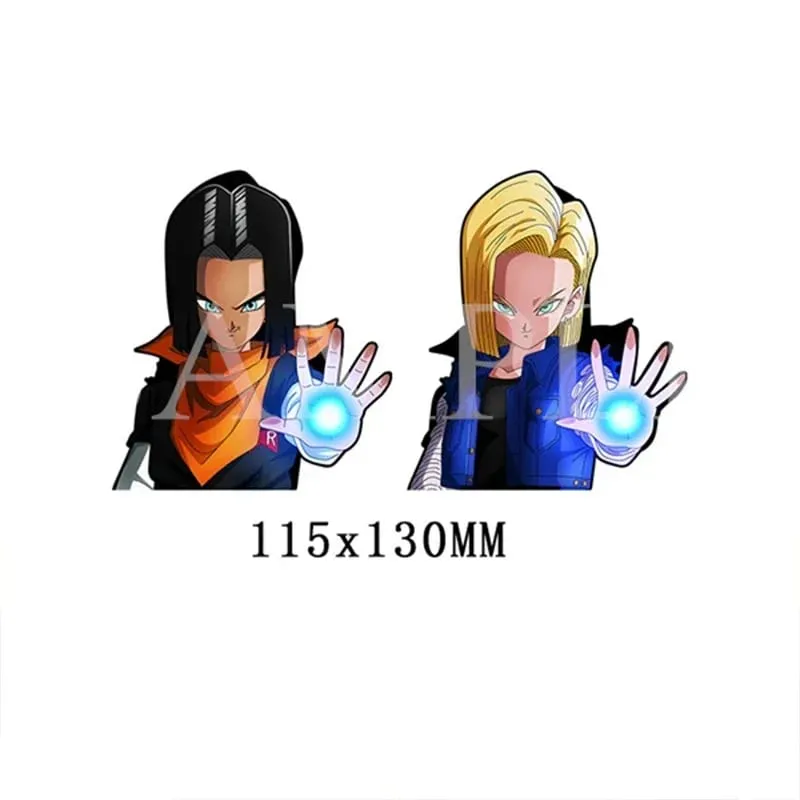 Autocollant lenticulaire 3D Anime Goku Vegeta, décalcomanies imperméables pour voiture, réfrigérateur, planche à roulettes, etc. cadeaux pour enfants — image 18