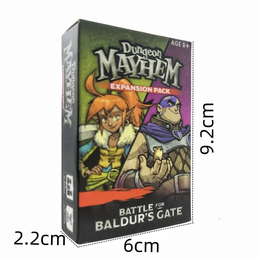 1 τμχ Dungeon Mayhem EXPANSION PACK Οικογενειακό Διασκεδαστικό Επιτραπέζιο Παιχνίδι Τράπουλες Family Party Board Deck For — image 4