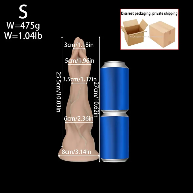 Huge Silicone Foot Butt Plug Thick Leg Dildo Large Anal Plug Anal Expander Masturbator Anus Dilator Sex Toys Adult Toy Sex Shop — image 9