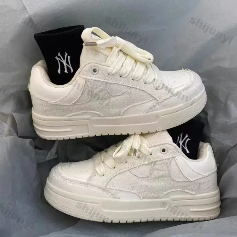 Men's Hard Wearing Platform Sneakers Increased Internal 2026 New Summer Non Slip Running Shoes Woman Breathable Casual Shoes — image 5