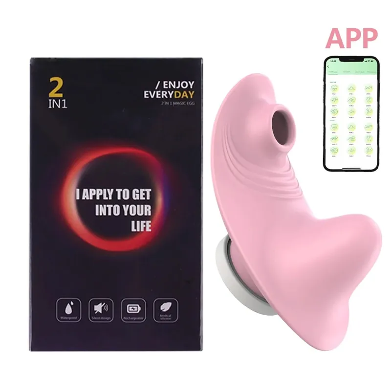 Wearable Mini Vibrator For Women Clitoris Sucker App Bluetooth Remote Control Vibro On Sexy Panties Adults Sex Toys Stimulator — image 8