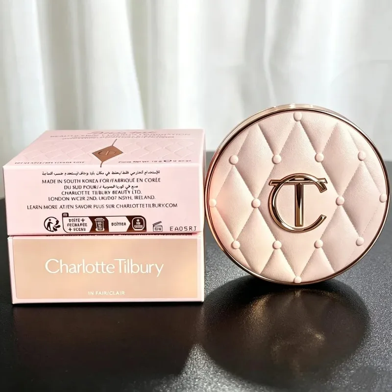Charlotte Tilbury Dual-Color Blush Concealer Cushion Delicate And Smooth Brightening And Moisturizing Concealing Lasting Makeup — image 11