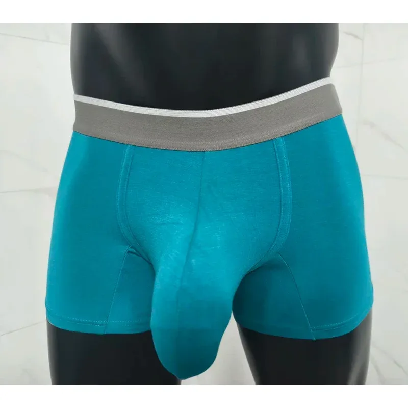 2026 Modal na Men's Boxer Shorts Malalaking Pockets Komportable Fashionable Sexy Underwear — image 4