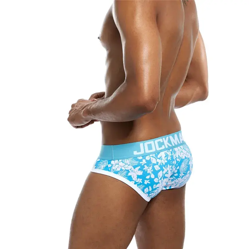 Herr Underkläder Trosor Bomullstryckt Sexiga Herr Boxershorts Slips Cueca Masculina Trosor Calcinha Calzoncillos Hombre Andas — image 5