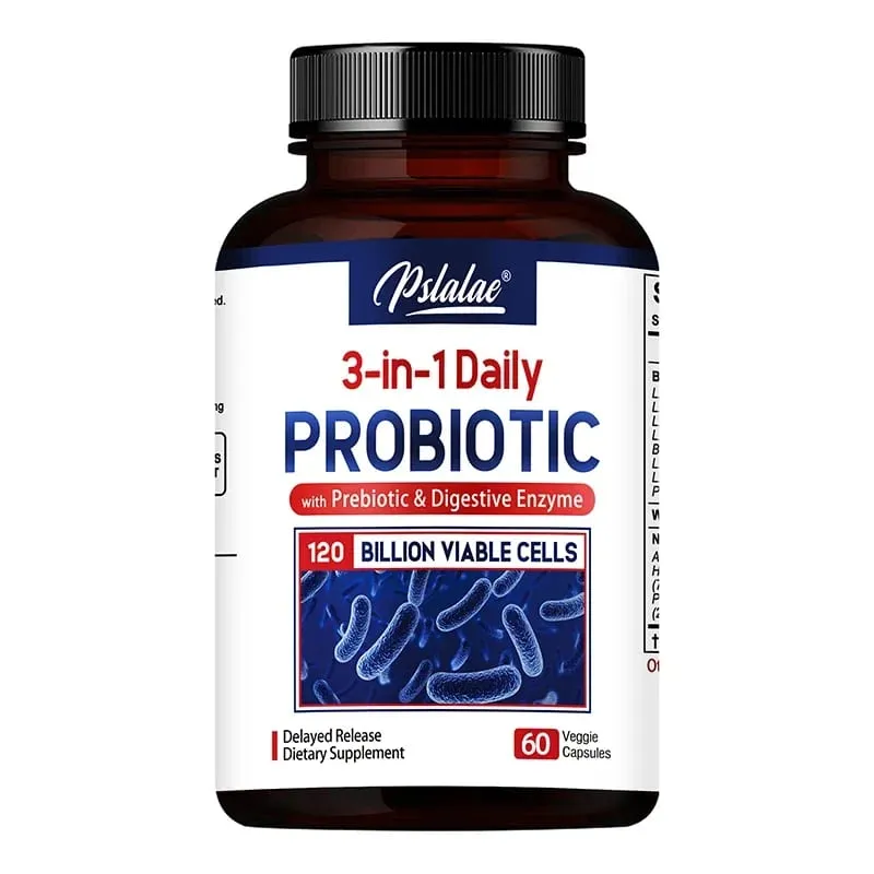 Probiotics + Prebiotics + Digestive Enzymes - Promote Intestinal Flora Digestive Health Women & Men Provide Lasting Energy — image 11