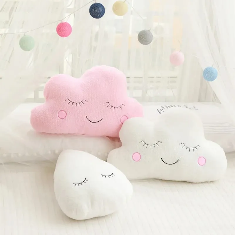 Ζεστό γεμιστό Cloud Moon Star Raindrop Λούτρινο Μαξιλάρι Μαλακό Μαξιλάρι Παιχνίδια για Παιδιά Βρεφικά Παιδιά Κορίτσι Χριστουγεννιάτικο Δώρο Διακόσμηση αυτοκινήτου — image 2