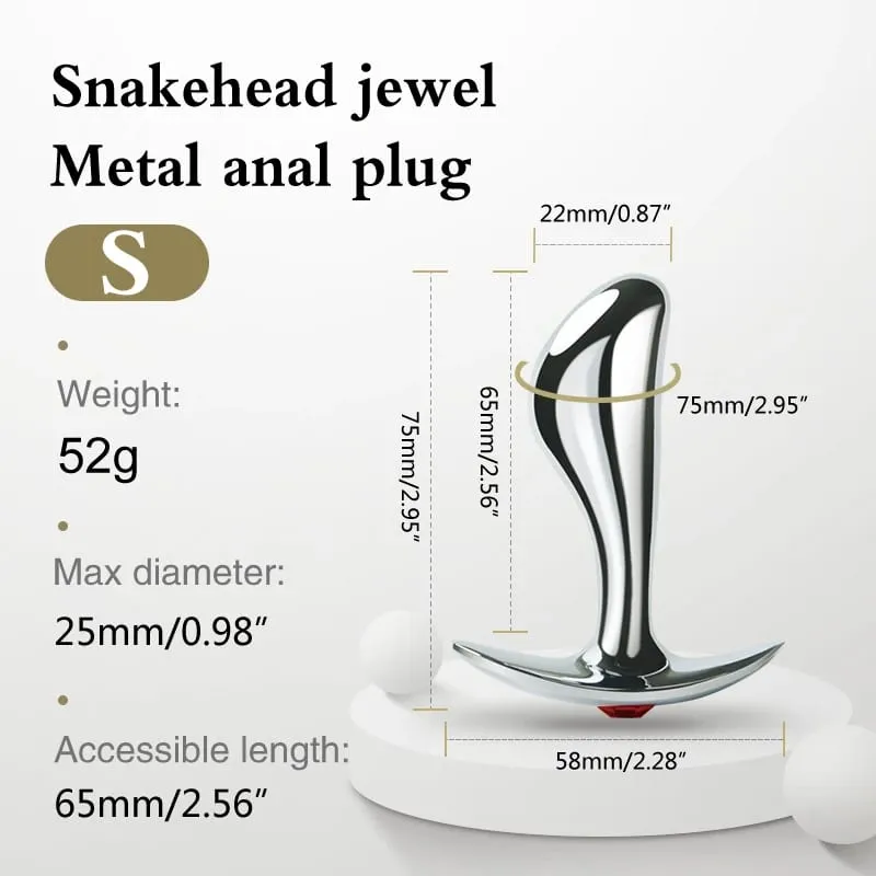 תקע אנאלי מתכת P Spot Stimulator מכשיר לעיסוי ערמונית ללבוש בחוץ Butt Plug צעצועי מין לבישים לגברים ולנשים צעצועי מין למבוגרים