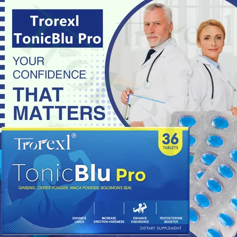 36-360 Pill Blue Tablets Health Product Men Power Klinikailag bizonyított formula — image 6