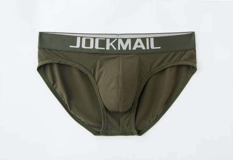 Mga Panloob na Panlalaki Maikling Sexy Low-rise Striped Bikini Athletic Supporters Underpants Sleepwear Nylon Quick Dry Breathable — image 21