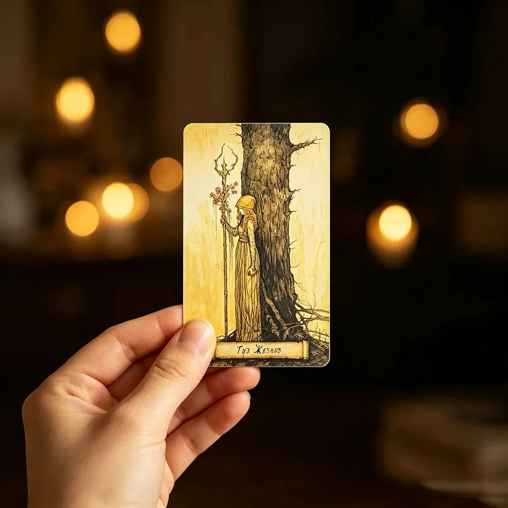 Shadow Fates Tarot Deck - 78 Cards Meditation Divination Cards για αυτοστοχασμό και πνευματική ανάπτυξη Ιδανική για εσωστρεφείς — image 5